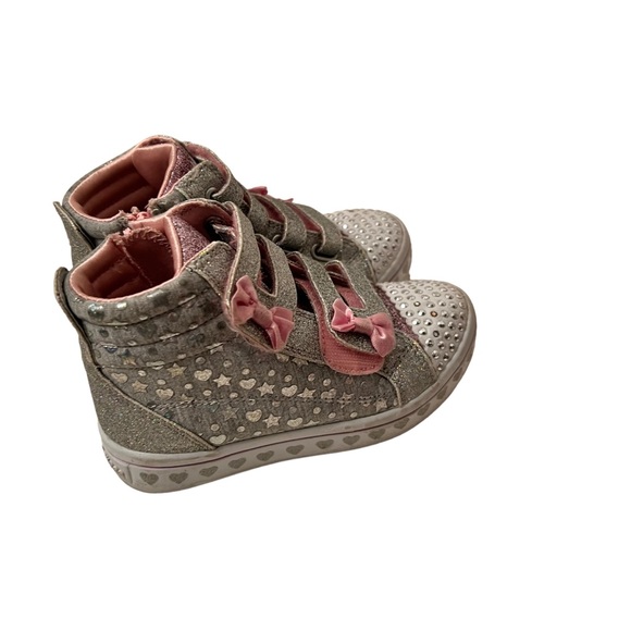 Skechers Twinkle Toes Toddler Girls Size 10 - Picture 6 of 10